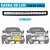 Barra de Led Curva Dual Color 390W 22 Polegadas 8D Linha Premium 56cm - Imagem 4