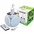 Lanterna Dobrável LED 4 folhas Redonda - Carregamento USB Controle Remoto - Imagem 1