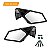 Par de Retrovisor UTV Can Am Maverick X3 com Ajustes - Imagem 5