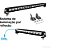 Barra led 280w 22 Polegadas 56cm DRL Black - Imagem 5