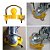 Tranca Antifurto Com Cadeado Universal Reboque Carretinha - Imagem 5