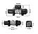 Guincho Elétrico Dandaro Platinium 5000 Lbs Cabo Sintético Tipo Kevlar 12v Utv e Atv - Imagem 7
