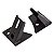 Par Suporte Farol Parabrisa Jeep Wrangler JK/JKU 2007 em Diante - Imagem 1