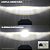 Par Farol de Embutir Milha LED 40W Spot - Angel Eyes + Seta + Chicote Completo - Imagem 3
