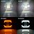 Par Farol de Embutir Milha LED 40W Spot - Angel Eyes + Seta + Chicote Completo - Imagem 2