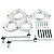 Kit Lift Total Dianteiro e Traseiro 2,0 Polegadas Jeep Compass - Imagem 1
