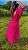 Vestido Fluido Pink em Crepe Duna Poá Pipoca - Imagem 2
