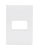 Placa 1 Posto Branca 4x2 Pial Plus+ - Imagem 1