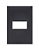 Placa 1 Posto Preta 4x2 Pial Plus+ - Imagem 1