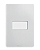 Placa 1 Posto 4X2 Branca - Matix Go - Imagem 1