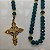 Terço Sagrado Coração de Jesus verde - Imagem 4
