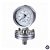 Manômetro Inox c/ Selo Diafragma 100mm Glicerina 1/2" NPT - Imagem 1