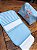 Kit Nécessaire Porta Fralda e Porta Documentos Azul - Imagem 3