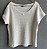 Blusa decote redondo em tricot - Imagem 1