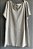 Vestido Crepe de algodão bege curto - Imagem 1