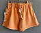 Short Moletom Algodão bolso lateral com ilhós - Imagem 1