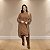 Conjunto Sirlene | Tricô Mousse - Vestido + Maxi Cardigan - Imagem 1