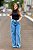 Calça Jeans Basic - Wide Leg - Imagem 1