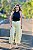 Calça Jeans Aladim - Amarelo Manteiga - Imagem 4