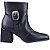 Bota Feminina Moleca Cano Curto Preta - Imagem 1