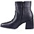 Bota Feminina Moleca Cano Curto Preta - Imagem 3