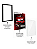 Quadro Decorativo Carro Mitsubishi Lancer EVO IX C/ Moldura E Vidro - Imagem 2