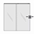 Kit 10 Porta De Correr Vidro/alvenaria Branco Capa Al - Imagem 2