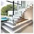 Torre Inox Guarda Corpo 40cm 2 Furos Polida - Imagem 4