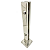 Torre Inox Guarda Corpo 40cm 2 Furos Polida - Imagem 5