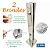 Torre Inox Guarda Corpo 40cm 2 Furos Polida - Imagem 3