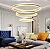 Pendente LED Luz Direta e Indireta 226W 3000K Bivolt Dourado (DCD03004) - Imagem 2