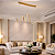 Pendente LED Dourado 34W 3000K Bivolt em Metal e Silicone - Imagem 2