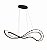 Pendente LED em Metal Preto e Silicone 54W 3000K Bivolt - Imagem 1