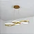 Pendente LED Dourado 75cm 50W Bivolt 3000K/4000K/6000K (FD16001) - Imagem 2