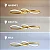 Pendente LED Dourado 75cm 50W Bivolt 3000K/4000K/6000K (FD16001) - Imagem 5