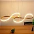 Pendente LED Dourado 75cm 50W Bivolt 3000K/4000K/6000K (FD16001) - Imagem 3