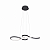 Pendente LED Preto 75cm 50W Bivolt 3000K/4000K/6000K (FD16002) - Imagem 1