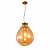 Pendente Bronze com Vidro Conhaque 48×62cm 3xE27 (DCD04012D) - Imagem 3