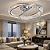 Plafon LED Metal Cromado e Cristais 26W 3000K Bivolt - Imagem 2