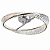 Plafon LED Metal Cromado e Cristais 26W 3000K Bivolt - Imagem 1
