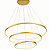 Pendente LED Dourado 90W Luz Quente 3000K Bivolts (DCD015002) - Imagem 1