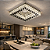 Plafon LED Cromado com Cristal 35cm 32W Bivolt com Controle Remoto - Imagem 2