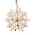 Pendente de Cristal Dourado Moderno para Sala de Jantar - DCD06215 - Imagem 1