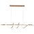 QD05319 PENDENTE 36W 2700LM 3000K 4000K 6000K BIVOLT DOURADO - Imagem 1