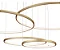QD05364 PENDENTE ALUMINO DOURADO 174W 12180LM 3000K BIVOLT - Imagem 2