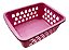 CESTO ORGANIZADOR 16X12 - ROSA - Imagem 1