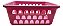 CESTO ORGANIZADOR 16X12 - ROSA - Imagem 5