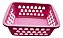 CESTO ORGANIZADOR 16X12 - ROSA - Imagem 4
