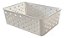 CESTO PREMIUM EMPILHAVEL - BRANCO - Imagem 1