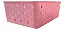 CESTO PREMIUM EMPILHAVEL - ROSA - Imagem 4